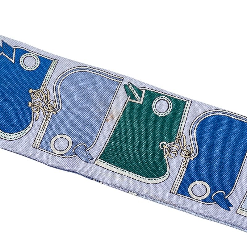 割引 エルメス ツイリー カマイユ ブルー グリーン マルチカラー