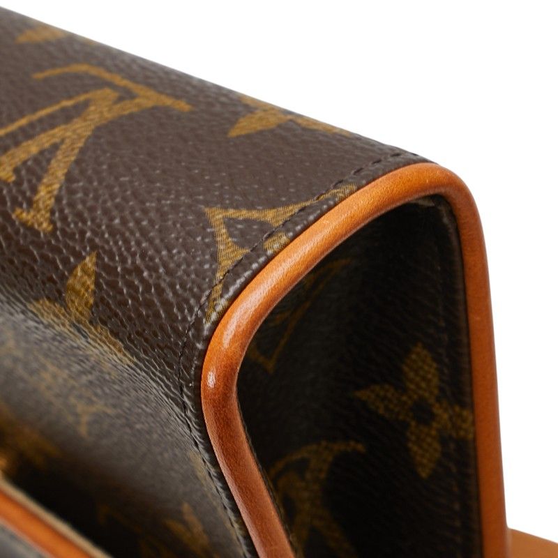 ルイヴィトン　ポシェットフロランティーヌ　ウエストバッグ　モノグラム　ブラウン LOUIS VUITTON ルイヴィトン ポシェットフロランティーヌ モノグラム