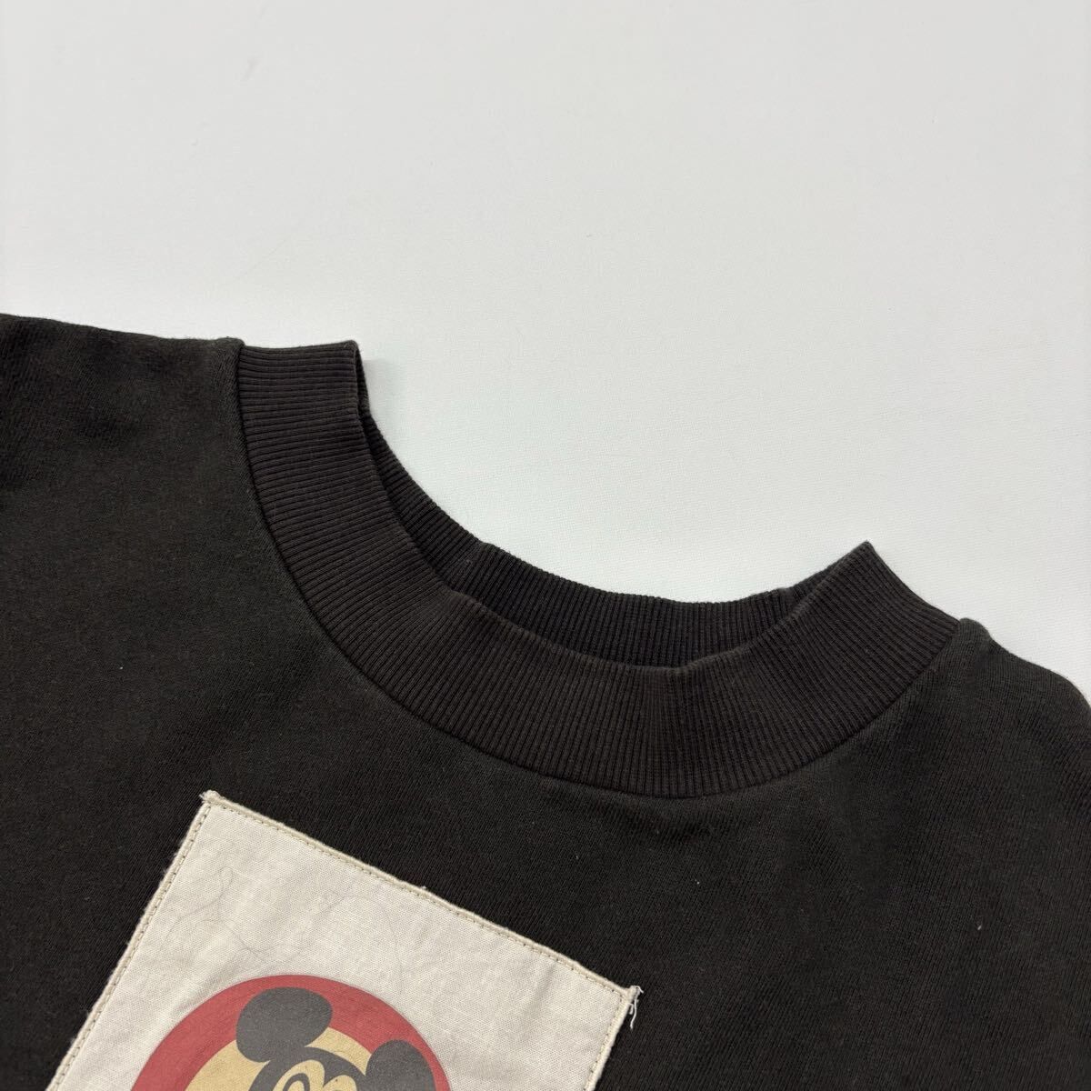 AMERI アメリ x MICKEY MOUSE TAG SWEAT TOP ヴィンテージ 加工 ミー
