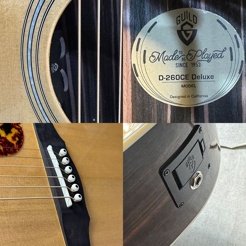 加古川店】【楽器】 中古 GUILD | ギルド ギター D-260CE Deluxe 【471