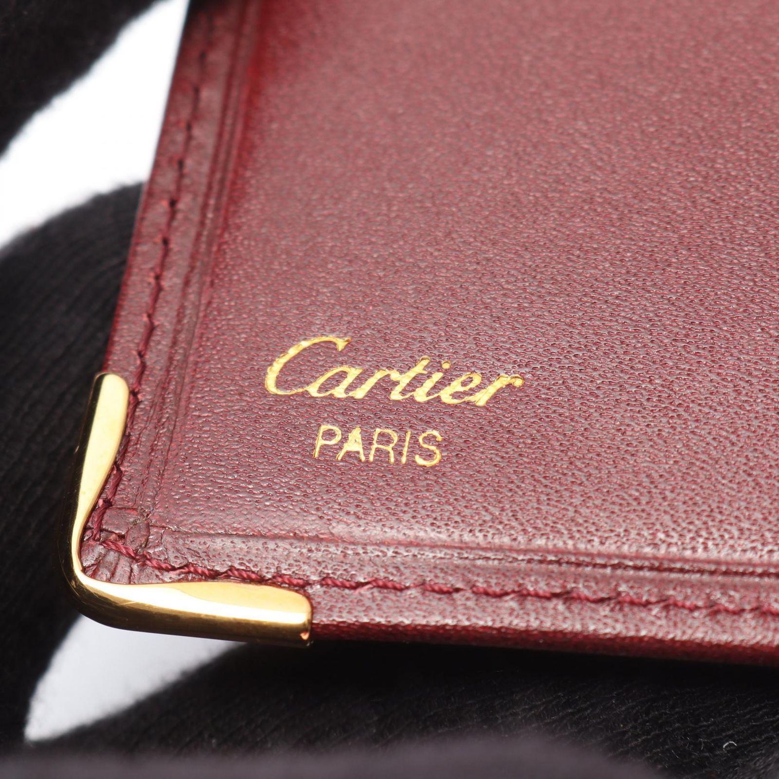 ⭐️未使用品⭐️　カルティエ　マストライン　長財布　二つ折り財布　ボルドー カルティエ CARTIER 二つ折り長財布 マストライン ボルドー レザー 二