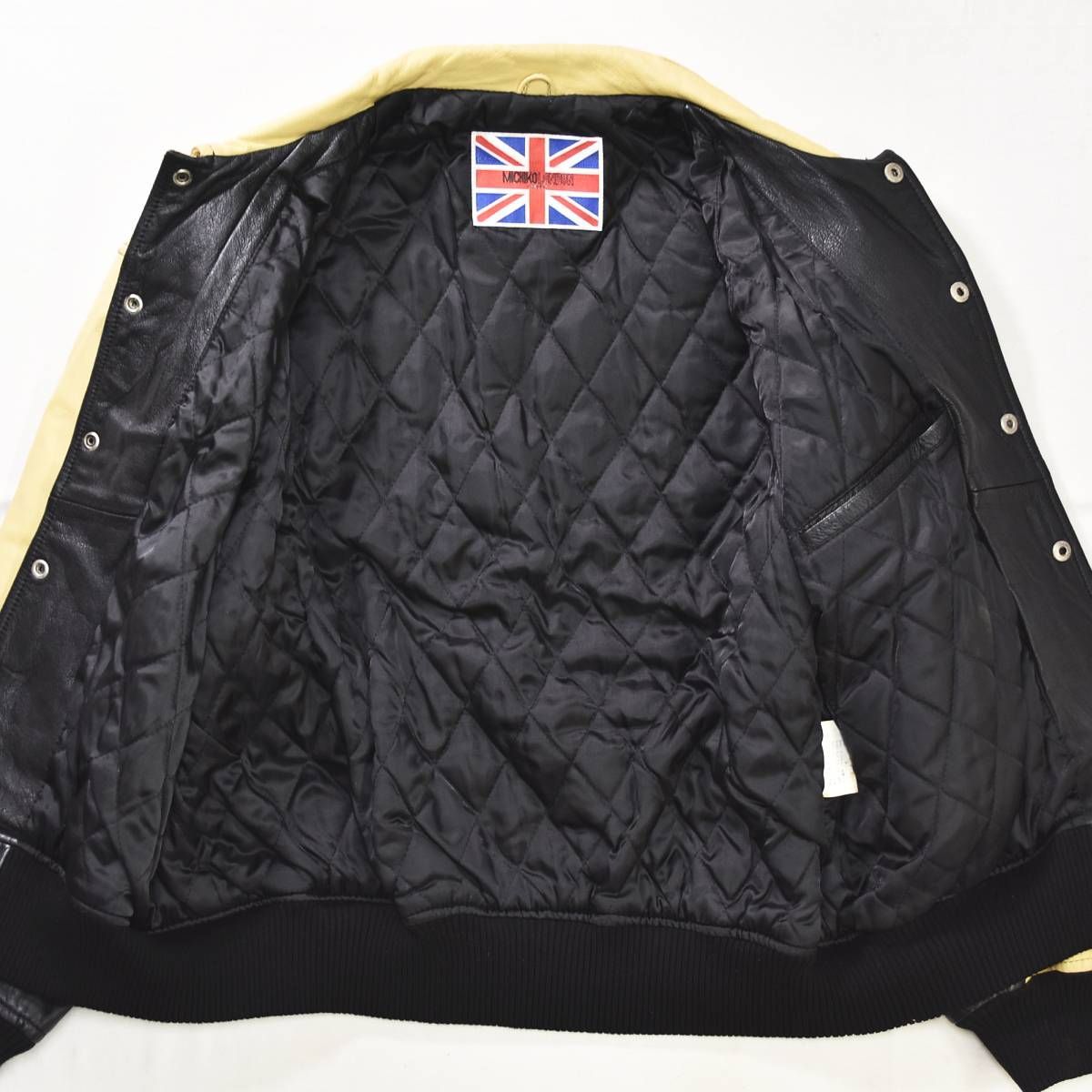 90s ヴィンテージ ミチココシノ ロンドン MICHIKO KOSHINO LONDON 牛革