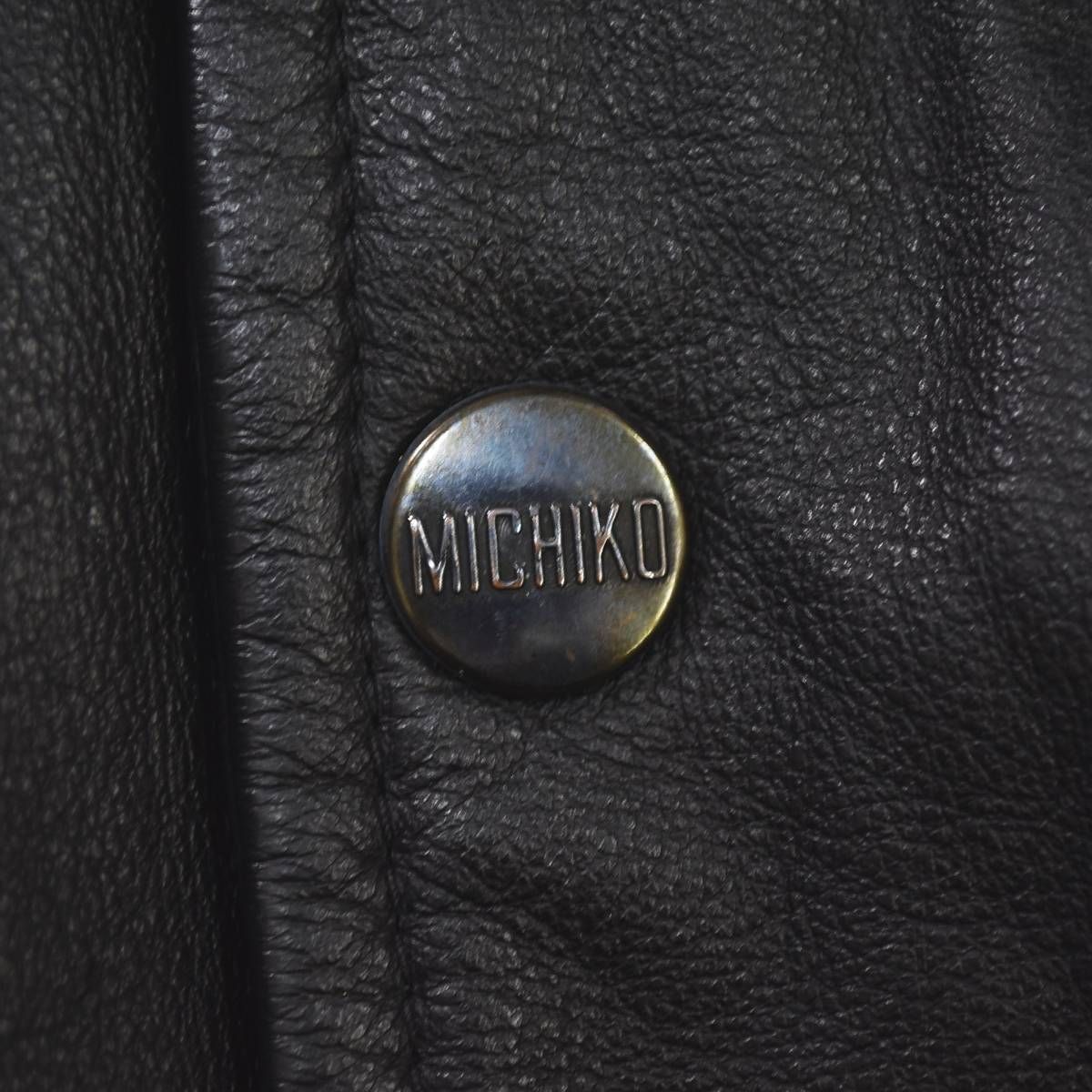 90s ヴィンテージ ミチココシノ ロンドン MICHIKO KOSHINO LONDON 牛革