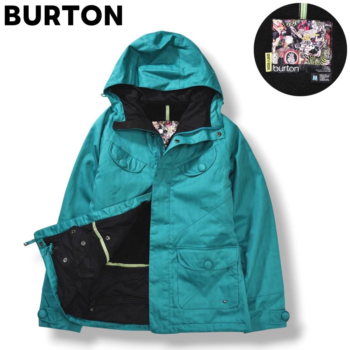 バートン BURTON ドライライド DRYRIDE スノーボード ジャケット 