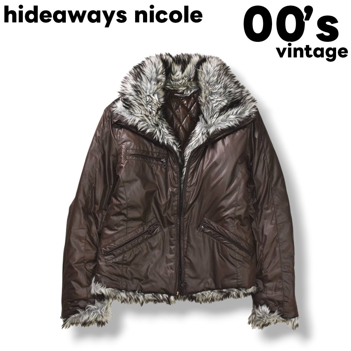 00s archive ハイダウェイ ニコル hideaways nicole スタンドカラー