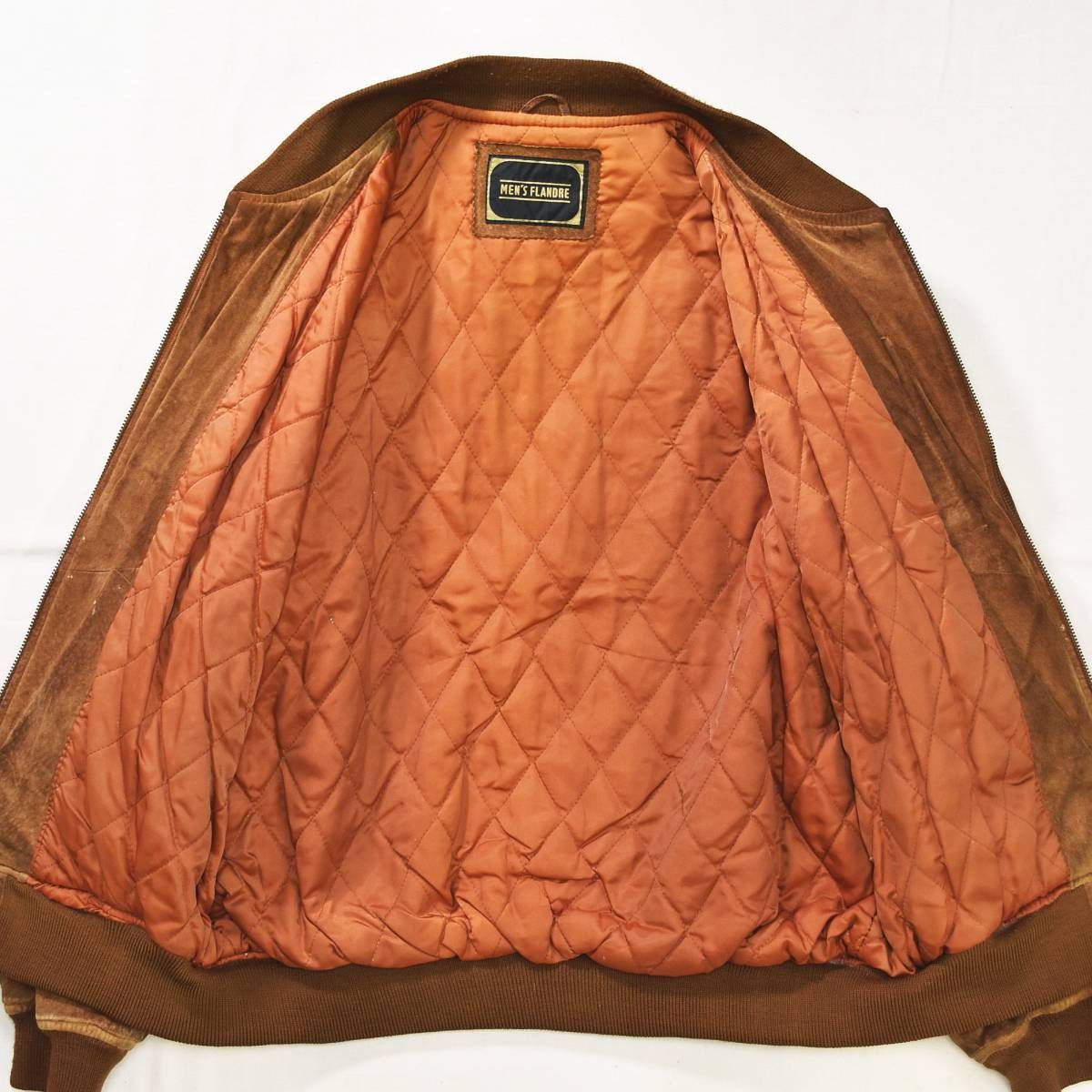 本革】 90s ヴィンテージ メンズフランドル MENS FLANDRE 豚革 ピッグ