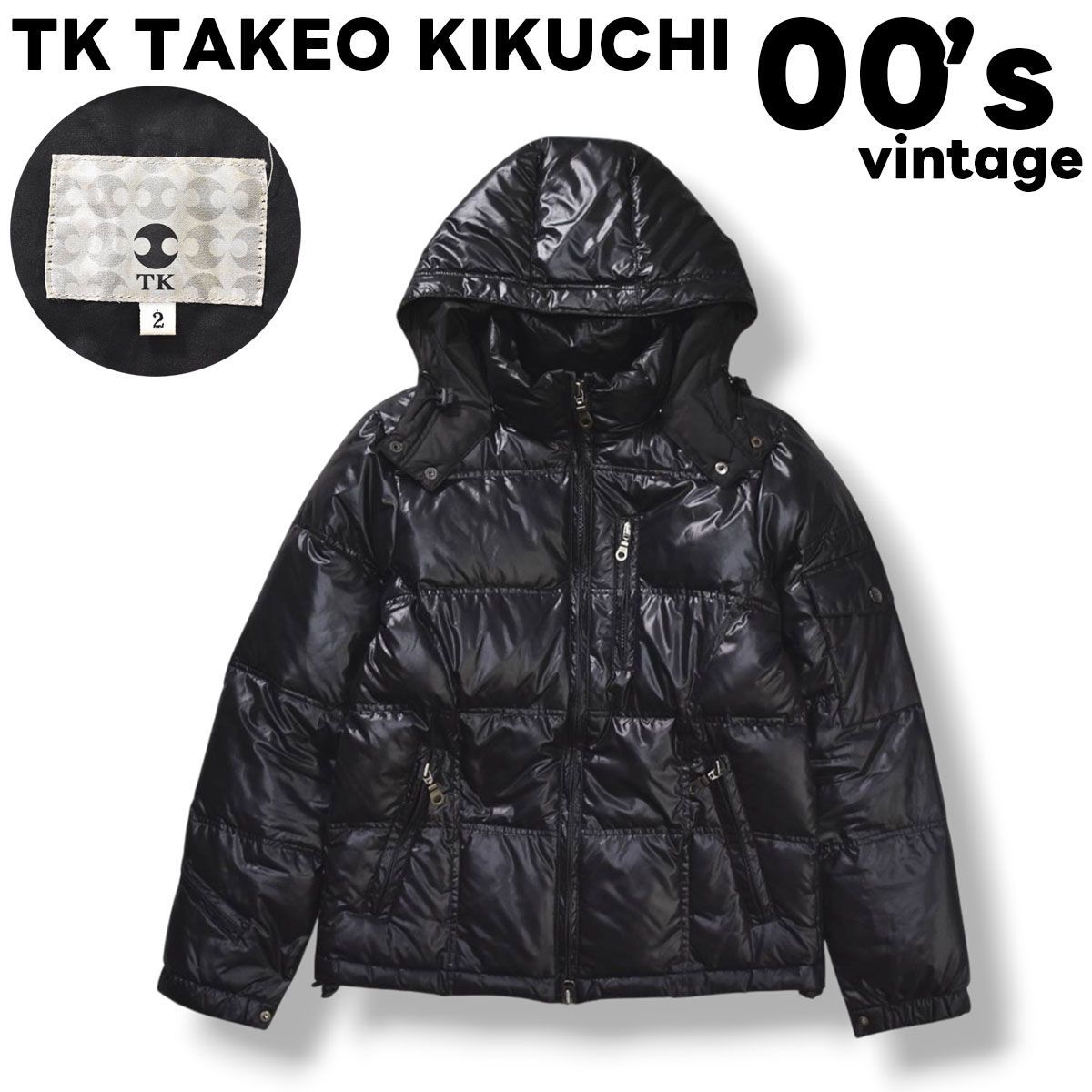 00s archive ティケー タケオキクチ TK TAKEO KIKUCHI フーデット 