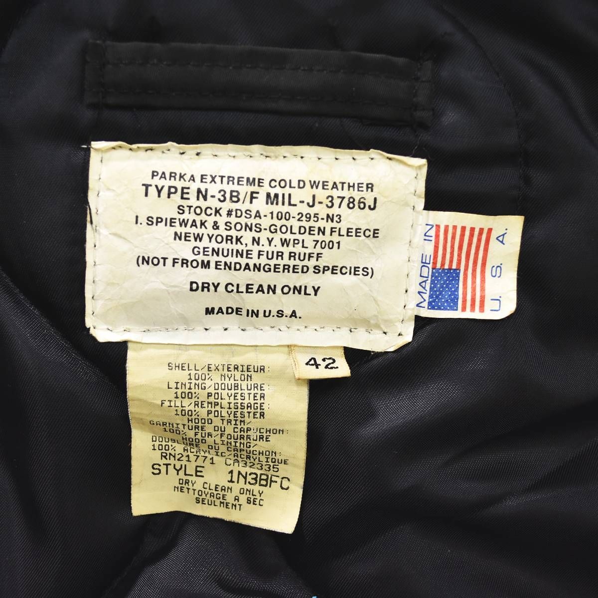 希少】 90s ヴィンテージ USA製 スピワック SPIEWAK ゴールデン