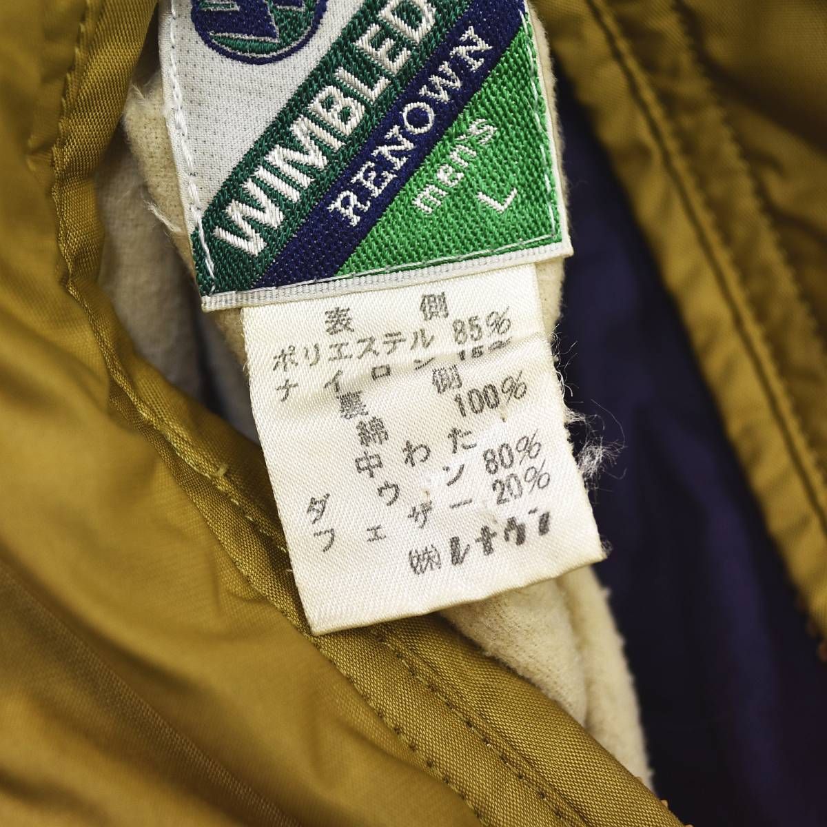 当時物】 80s ヴィンテージ ウィンブルドン レナウン WIMBLEDON RENOWN