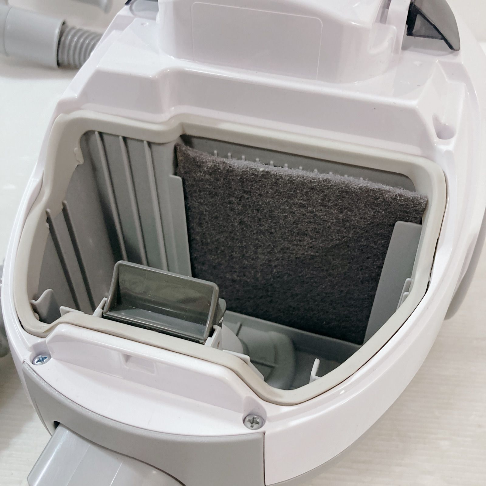C:NET キャニスター掃除機 CPA202WH 紙パック式掃除機 クリーナー 2022 