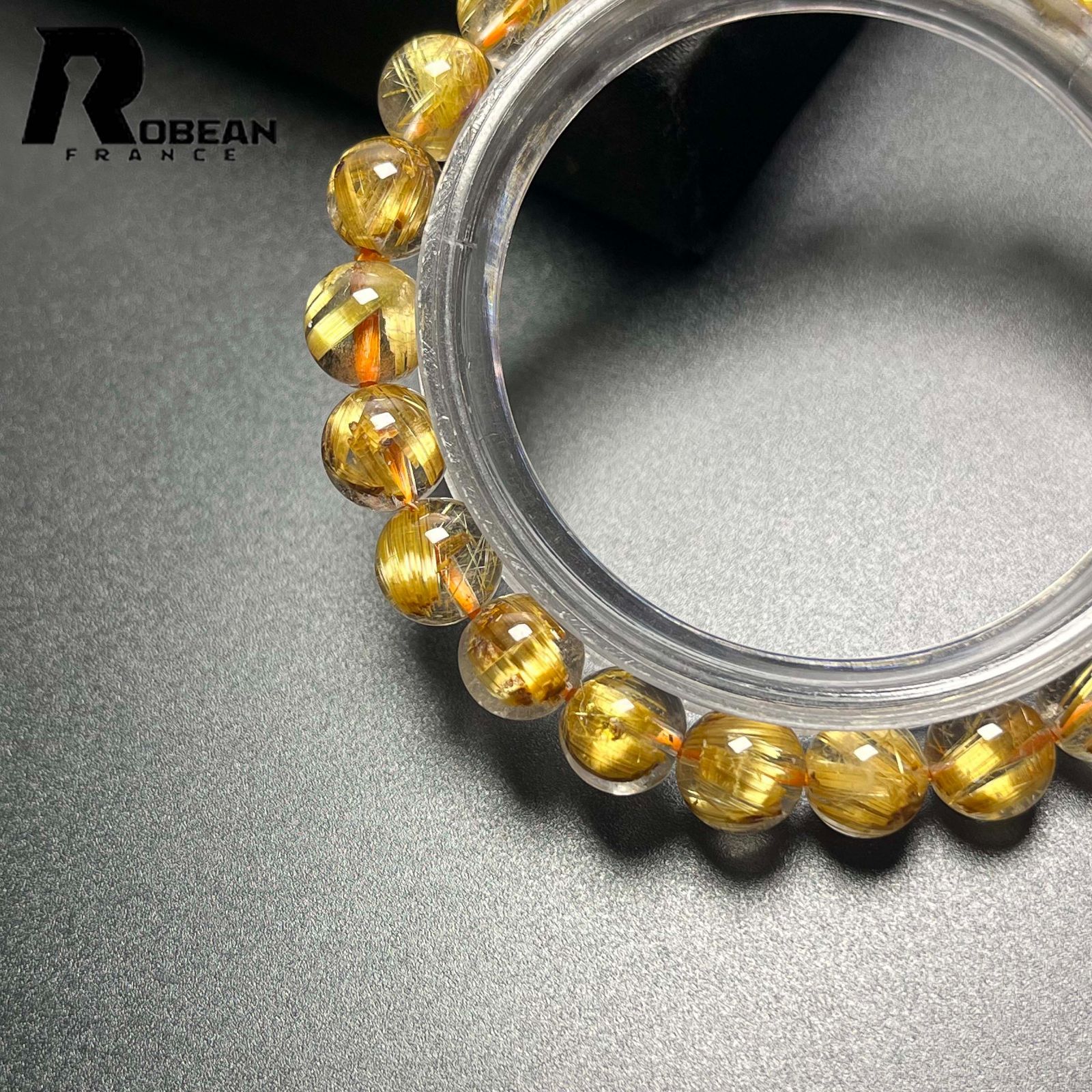 限定一点】綺麗 EU製 ☆ROBEAN・極!極満針ルチルクォーツ 