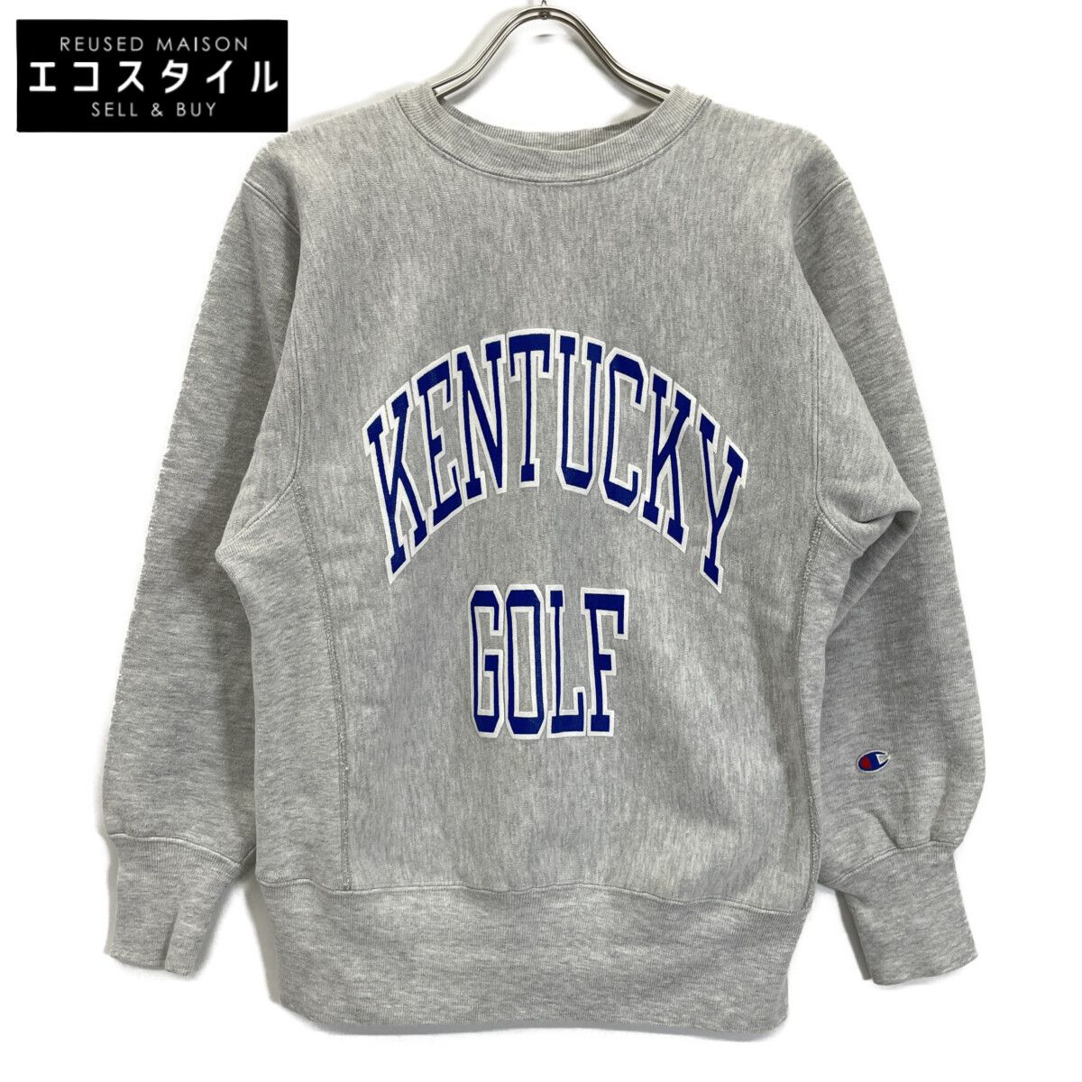 販売 Champion チャンピオン ｸﾞﾚｰ 90s後期 刺繍ﾀｸﾞ ｽｳｪｯﾄ M 90s〜00s