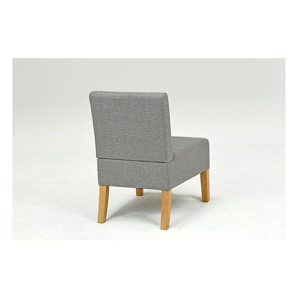 萩原  ハギハラ ダイニングソファ1P ライトグレー FL-8614NA-LGY (2518135)