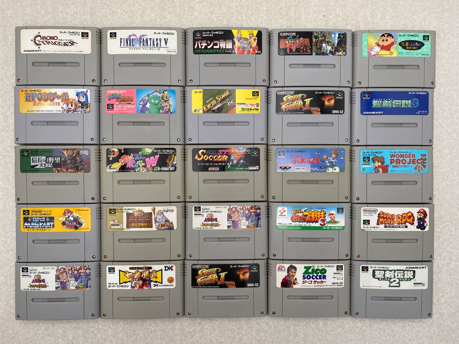 スーパーファミコン　ソフト　まとめ売り　バラ売り可 バラ売りも可】スーパーファミコン ソフト ※レアアソフト超兄貴(CD付)あり