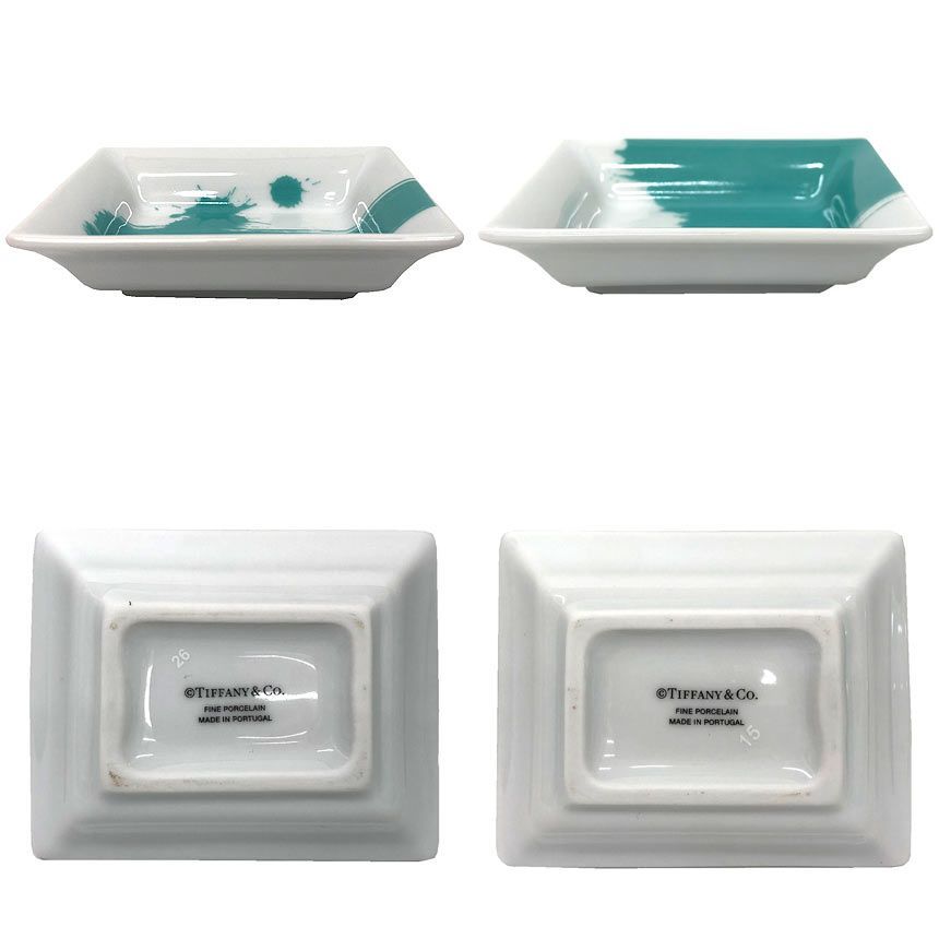 未使用　ティファニー（TIFFANY&Co.） ヴィドポシェ&ロゴアッシュトレイ 楽天市場】TIFFANY&Co. ティファニー ヴィドポシェ 灰皿 カラー