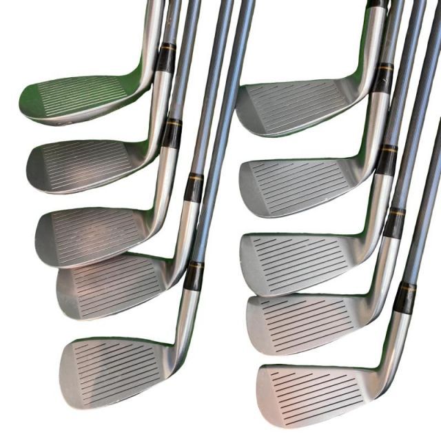 中古】 本間ゴルフ LB-606 黒七宝 10S アイアンセット IR GRAPHITE