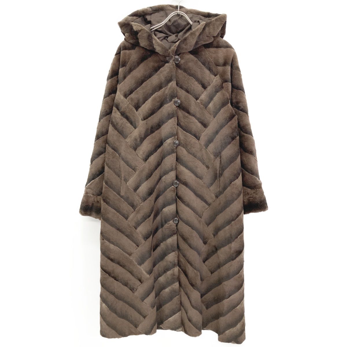 FORD】ﾌﾞﾗｳﾝ ｼｪｱｰﾄﾞﾗﾋﾞｯﾄ ﾘﾊﾞｰｼﾌﾞﾙｺｰﾄ F - メルカリ