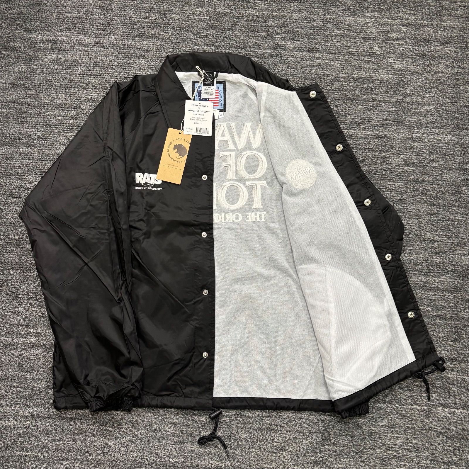 RATS TOKYO INDIANS COACH JKT ラッツ　timc RATS×TOKYO INDIANS COACH JKT – JOLLY ROGER