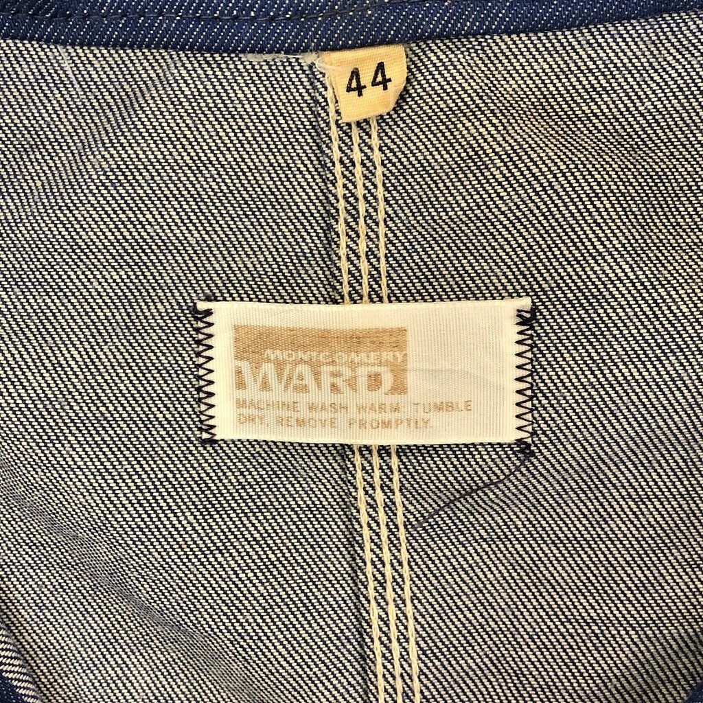 70年代 MONTGOMERY WARD モンゴメリーワード デニム カバーオール