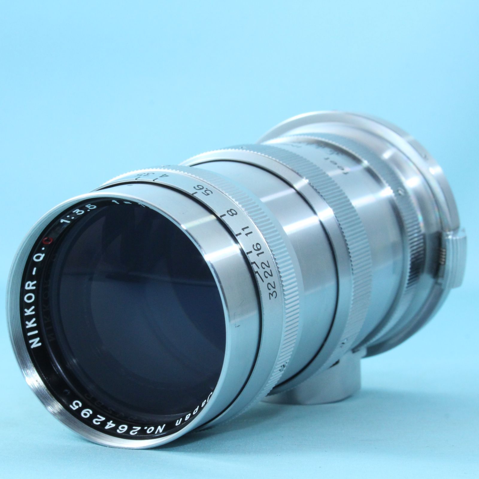 美品 NIKKOR-Q・C 13.5cm f3.5 ニッコールQ・C 135mm Nippon Kogaku