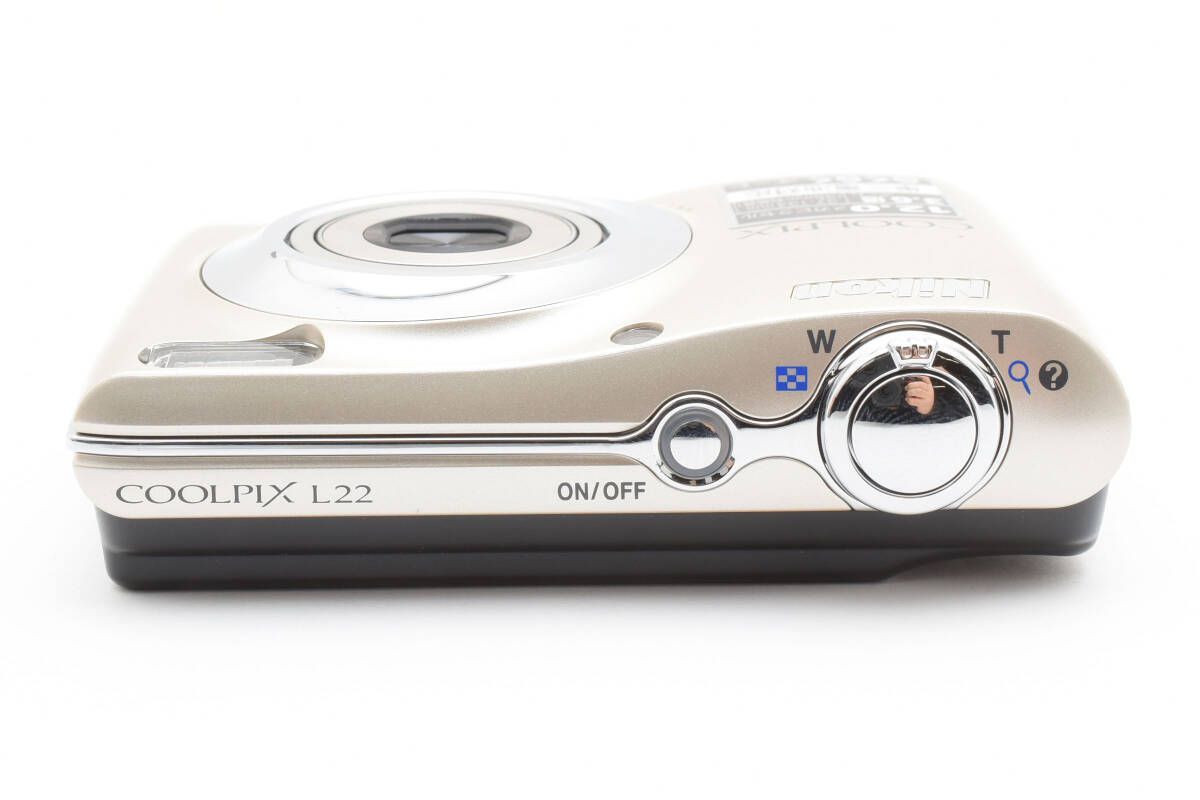 ☆美品☆ニコン Nikon COOLPIX L22 シルバー☆ Y500 #3931 - メルカリ
