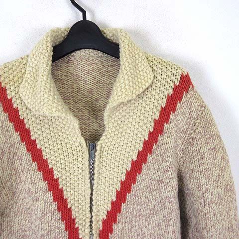 【Vintage】80s ヴィンテージ カウチンニットセーター カーディガン 中古・古着通販】VINTAGE (ヴィンテージ) カウチンニットカーディガン