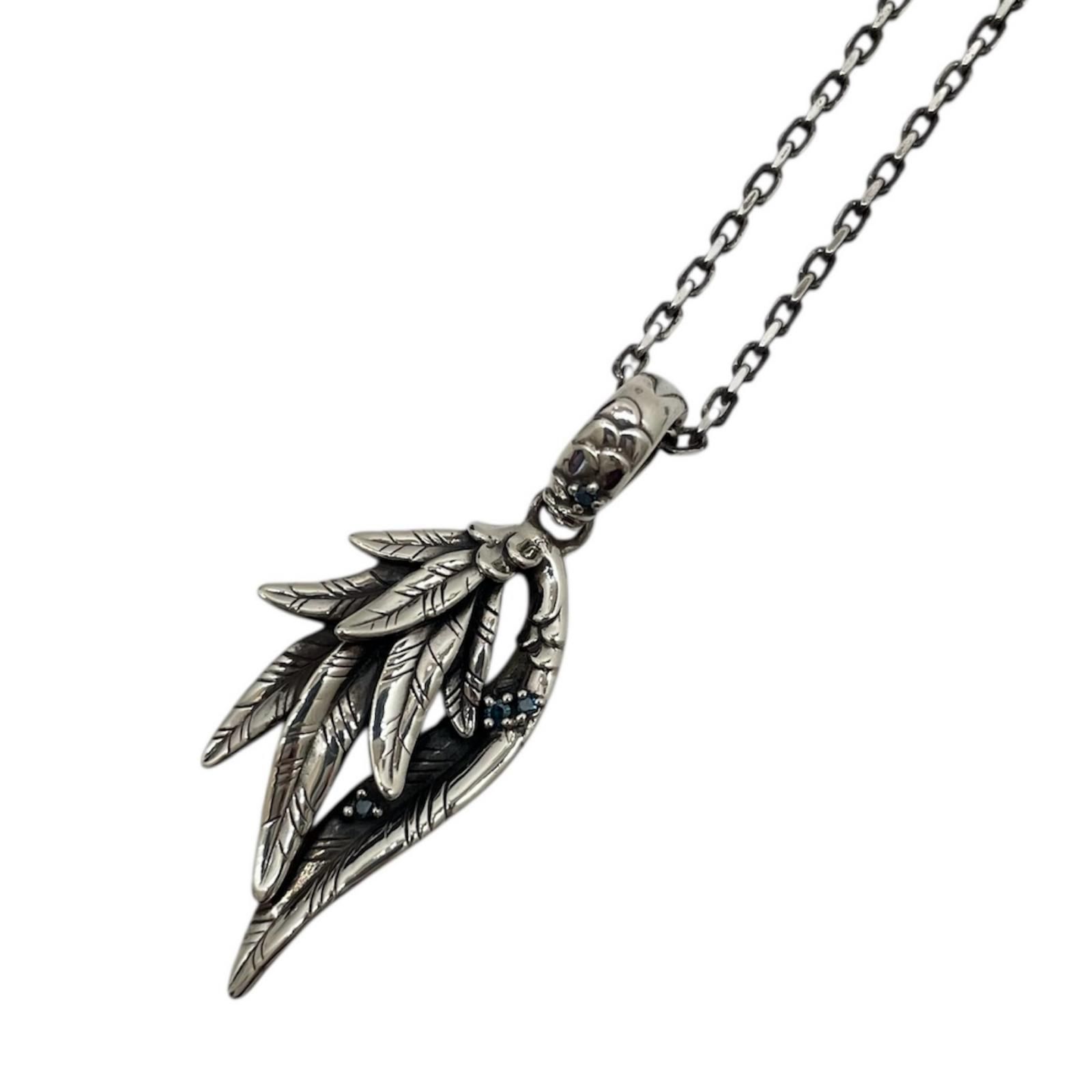 中古】Bloody Mary | ブラッディマリー ICE 青鳥 ネックレス シルバー 