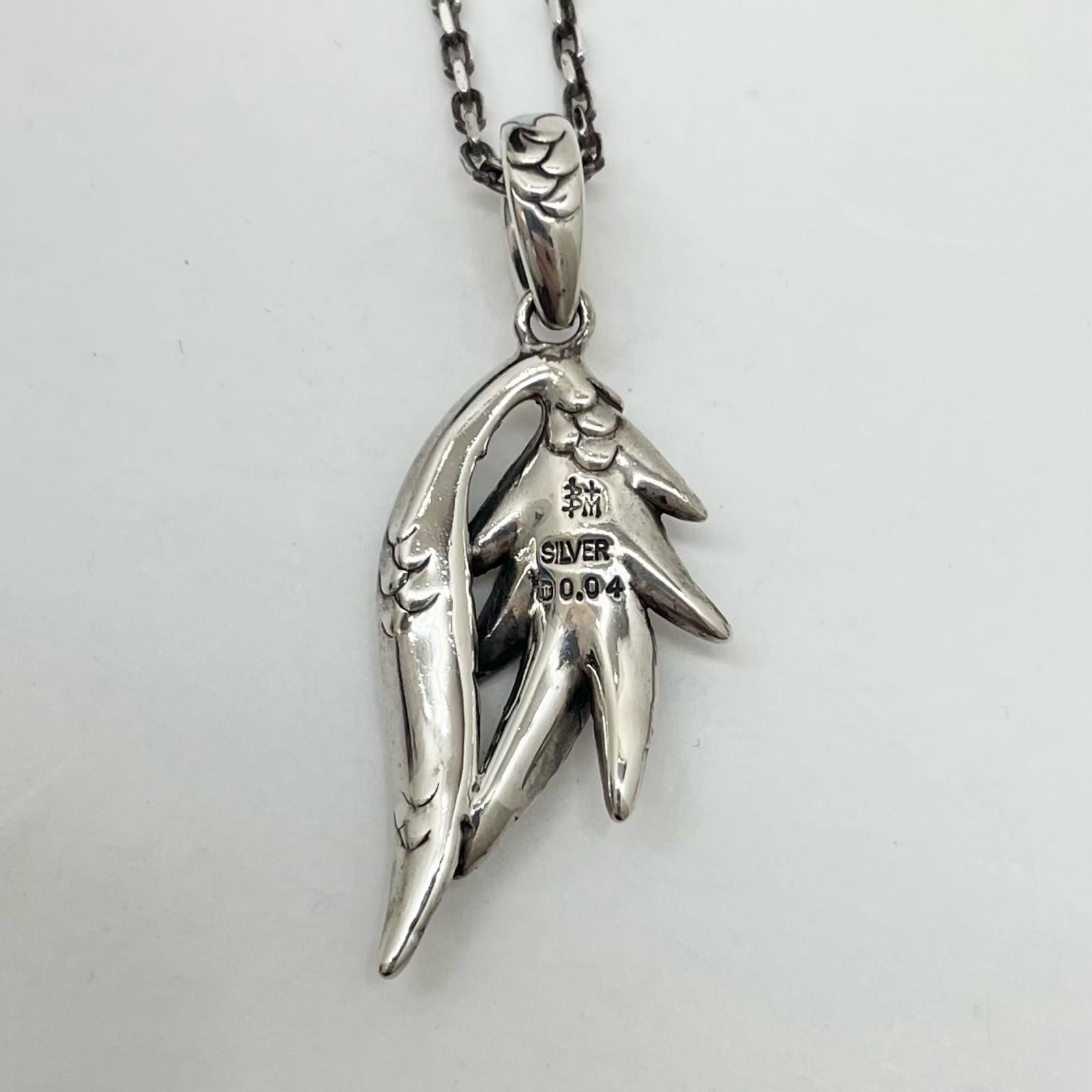 中古】Bloody Mary | ブラッディマリー ICE 青鳥 ネックレス シルバー