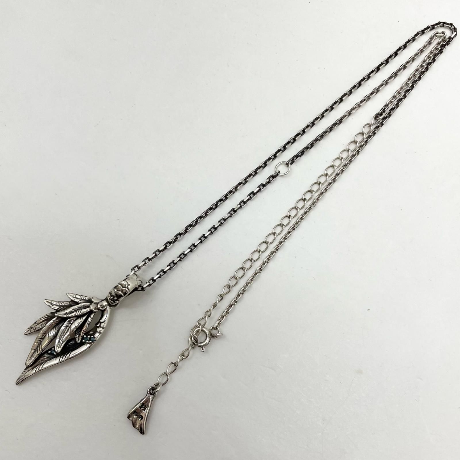 中古】Bloody Mary | ブラッディマリー ICE 青鳥 ネックレス シルバー