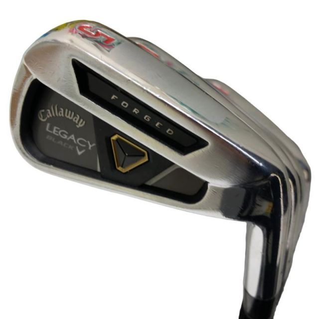 【中古】 キャロウェイ LEGACY BLACK(2013) 6S アイアンセット IR GS 95 (フレックスS) メンズ 男性用 右利き 右用 Dランク ゴルフクラブ