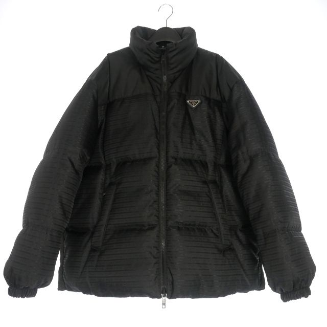 プラダ PRADA Re-Nylon トライアングルロゴ リバーシブル ダウン
