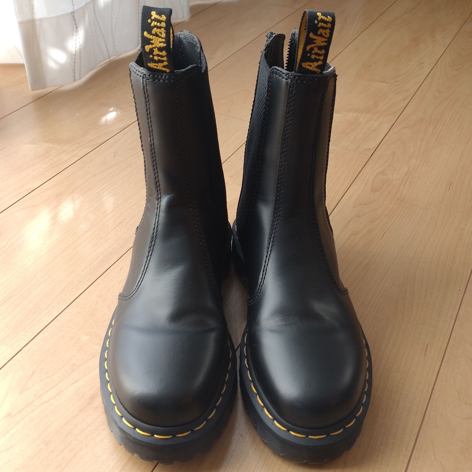 新品★ドクターマーチン★ブラック サイドゴアブーツ UK4 ドクターマーチン サイドゴアブーツ UK4 - メルカリ