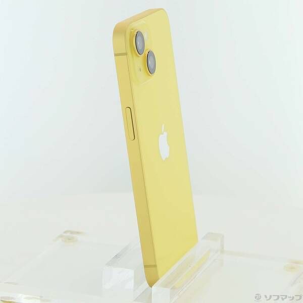 中古品〕 iPhone14 128GB イエロー MR3Q3J／A SIMフリー【305】 【公式