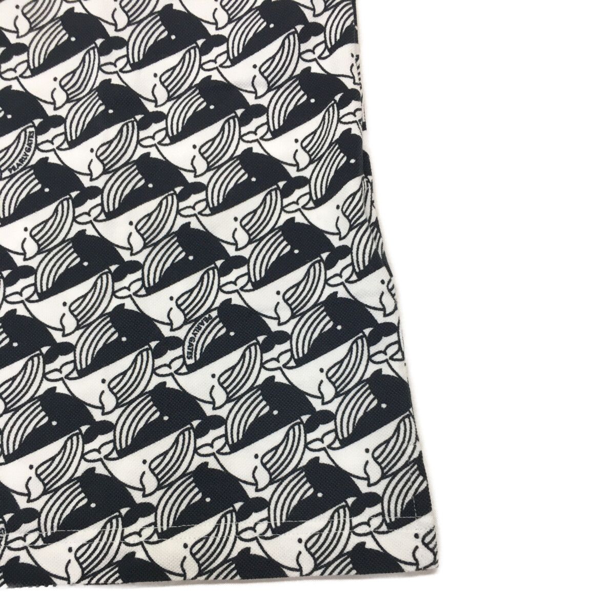 メンズ パーリーゲイツ PEARLY GATES 半袖ポロシャツ 4(M) 購入 白×紺