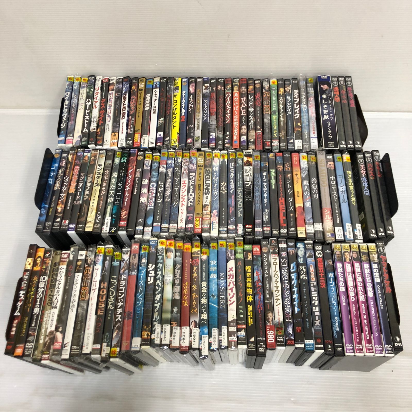 △③洋画多数 DVD BD 100本以上 超大量 まとめ売り ジャンク品