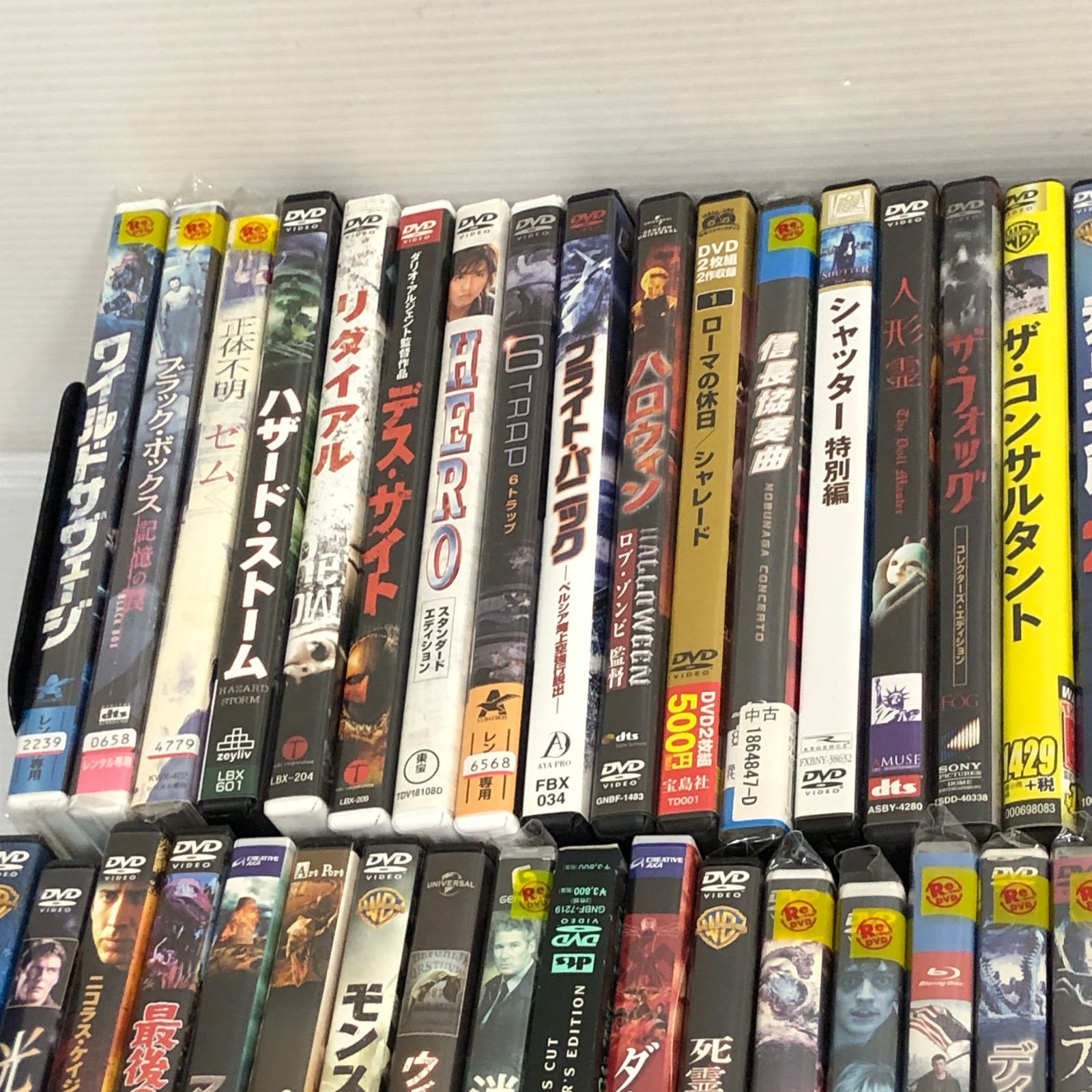 △③洋画多数 DVD BD 100本以上 超大量 まとめ売り ジャンク品
