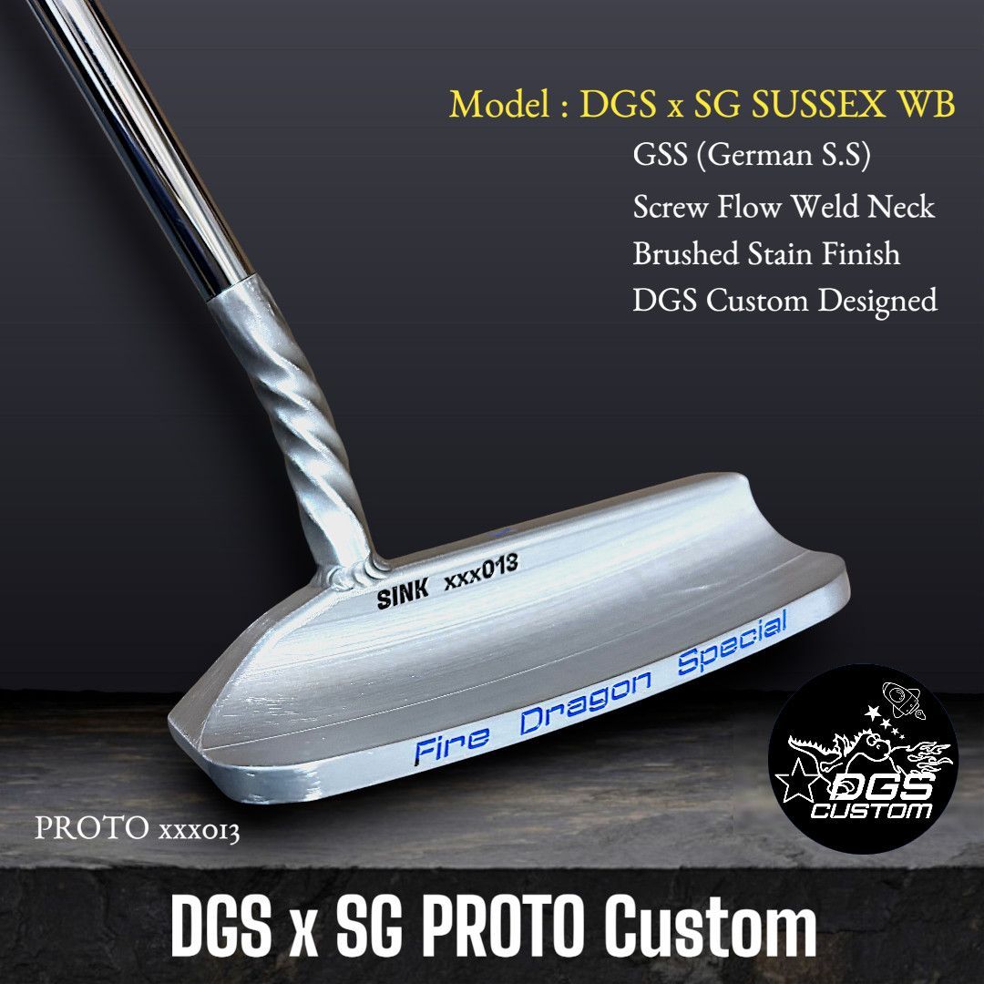 GSSヘッド標準☆DGSxSG カスタム プロト スタイル カスタムパター 超