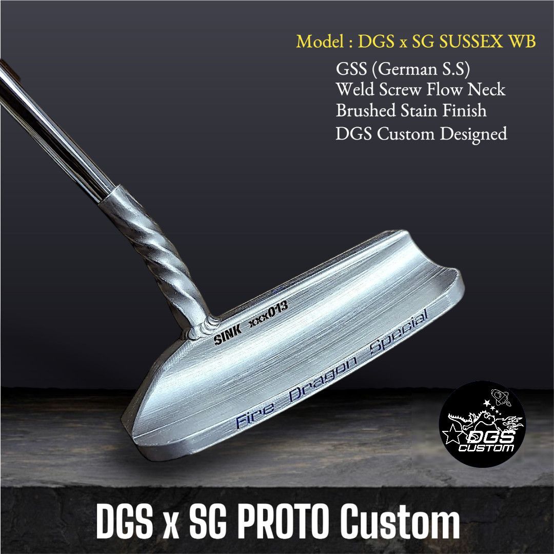 GSSヘッド標準☆DGSxSG カスタム プロト スタイル カスタムパター 超