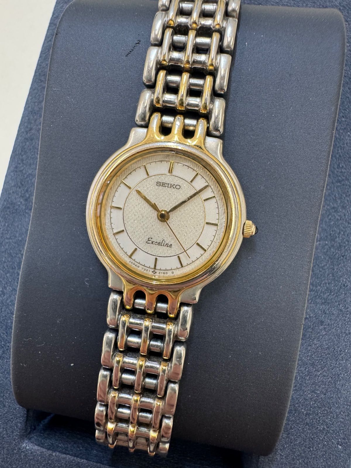 不動・動作未確認】SEIKO セイコー エクセリーヌ レディース ラウンド