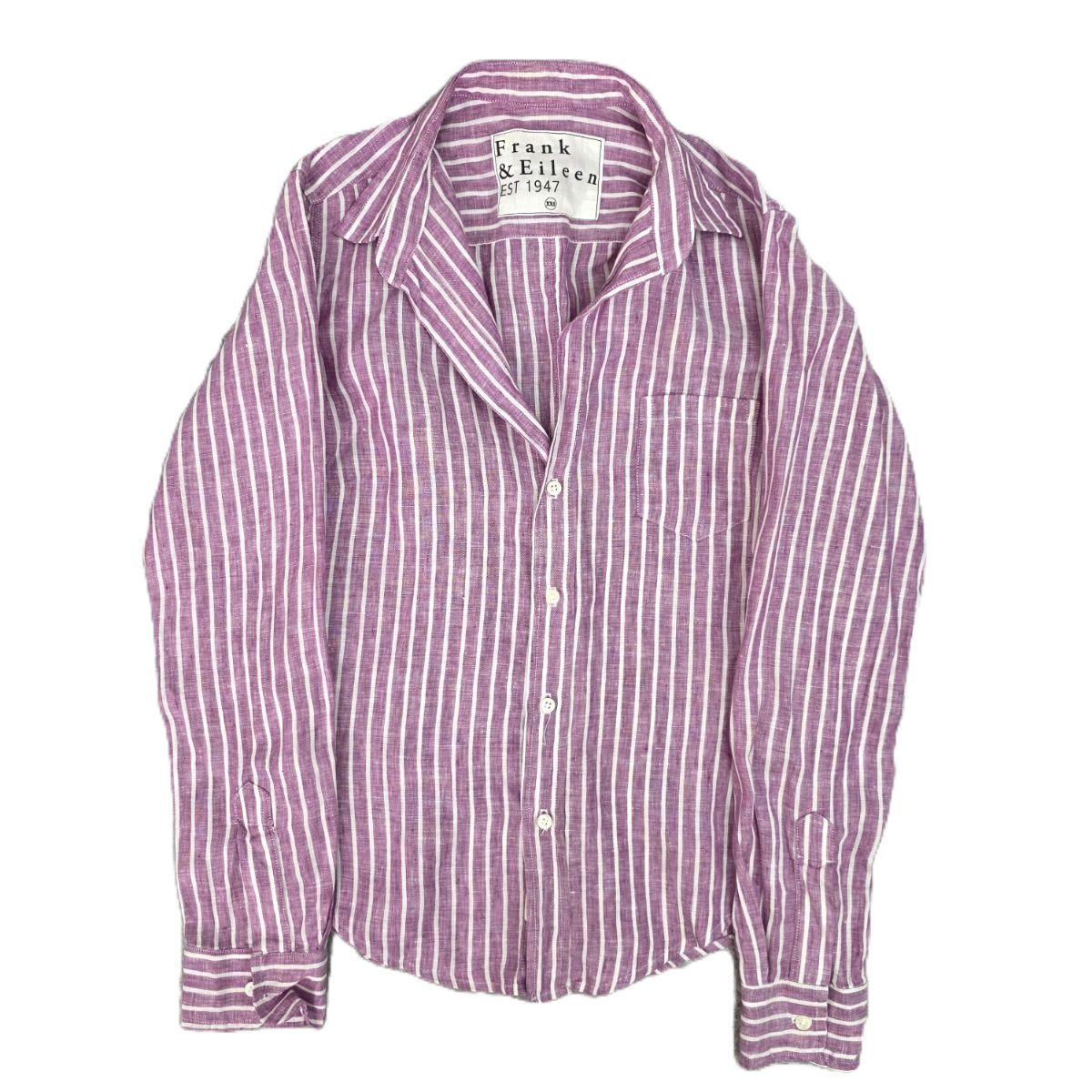 Frank&Eileen フランクアンドアイリーン スキッパーシャツ リネン 麻