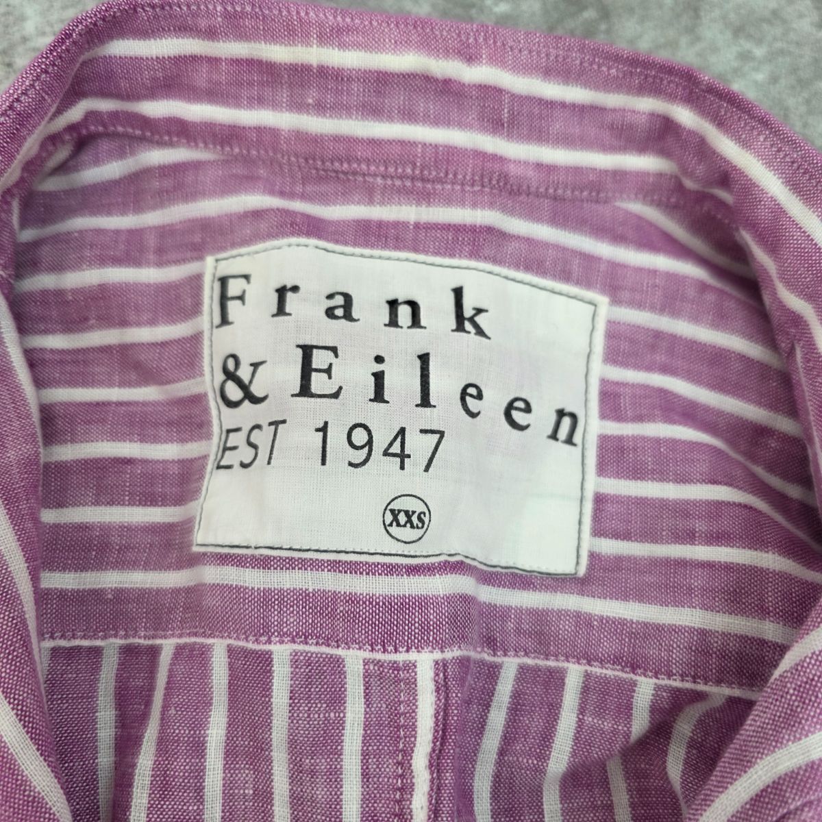 Frank&Eileen フランクアンドアイリーン スキッパーシャツ リネン 麻
