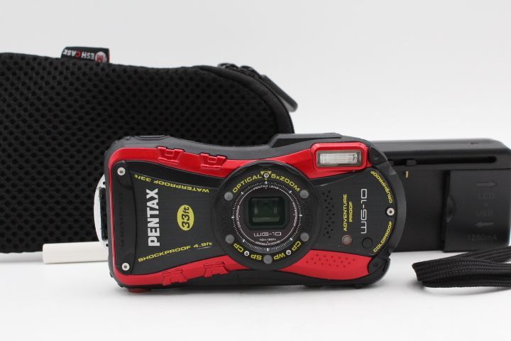 ポーチ付き！！＞＞【並品】PENTAX ペンタックス 防水デジタルカメラ