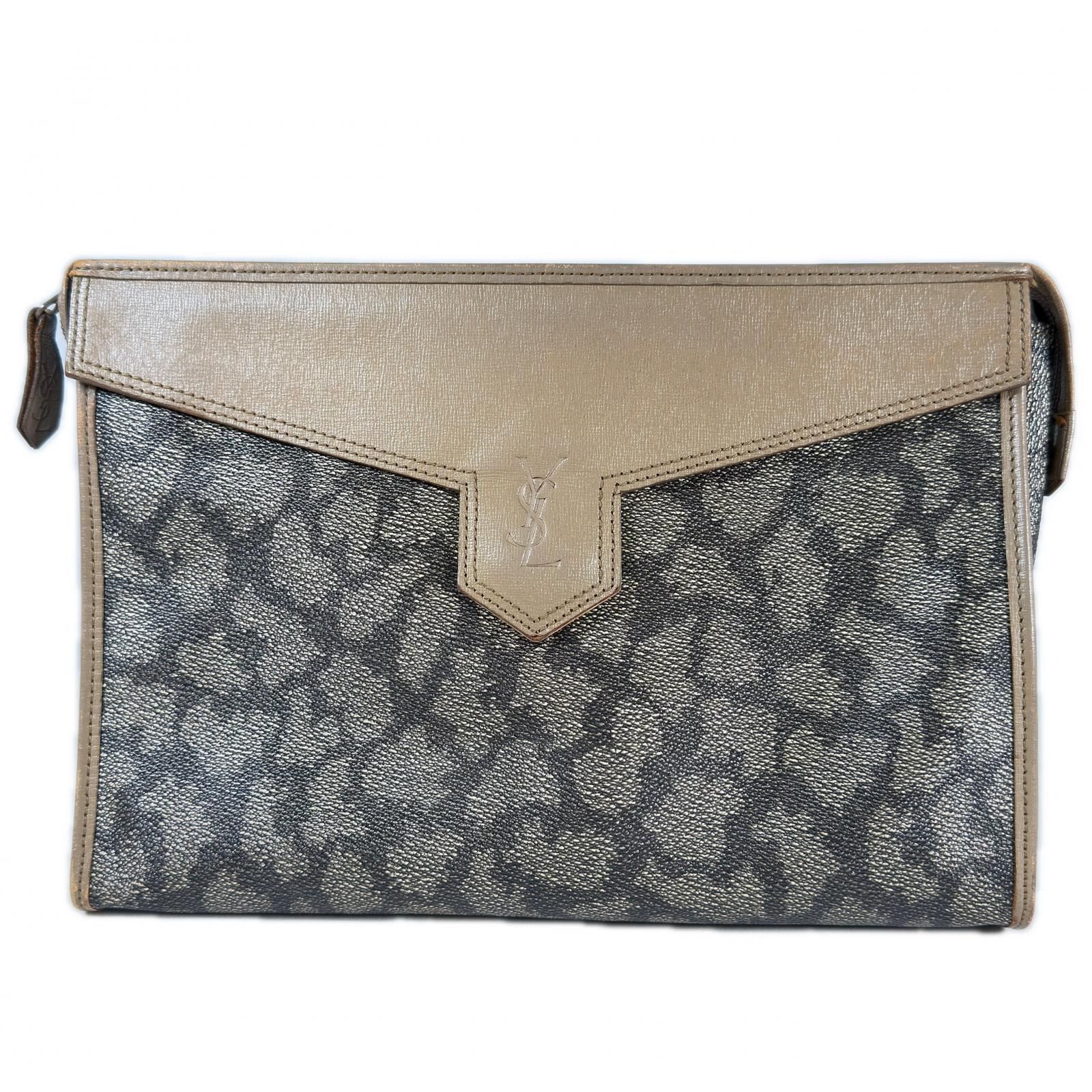 レディース YVES SAINT LAURENT イヴ・サンローラン クラッチバッグ 