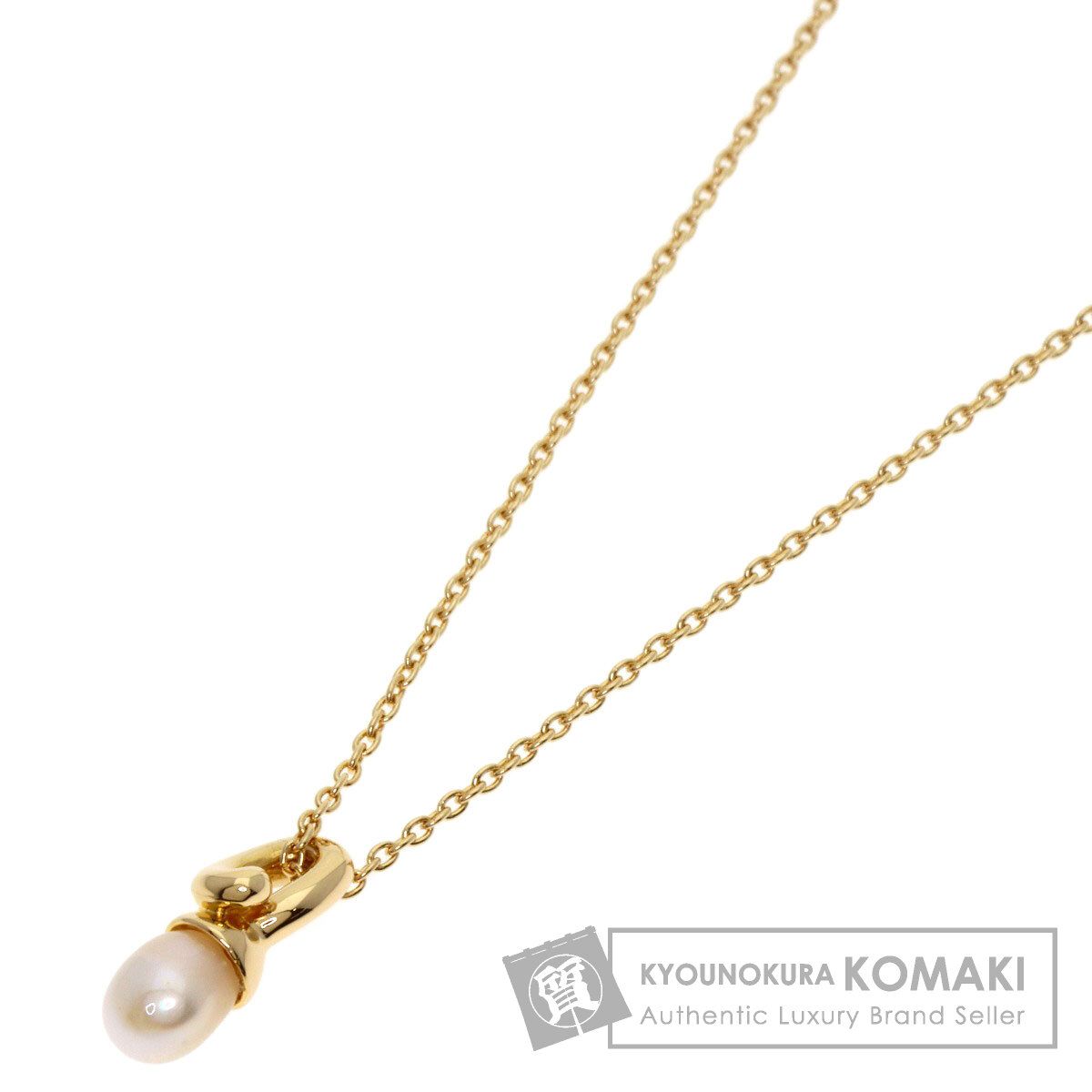 VENDOME ヴァンドーム 淡水パール 真珠 ネックレス K18YG レディース 