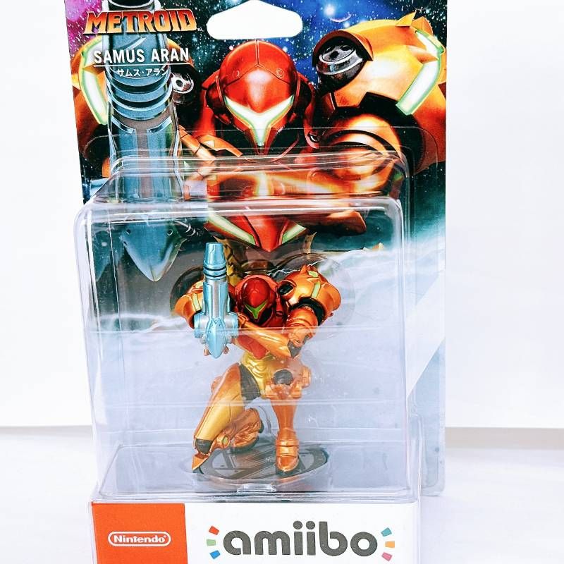 新品未開封 amiibo メトロイド サムス・アラン アミーボ 任天堂