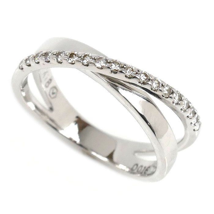 VENDOMEヴァンドーム青山　K18WG　ホワイト　ダイヤモンドリング　11号 VENDOMEヴァンドーム青山 K18WG ホワイト ダイヤモンドリング 11号