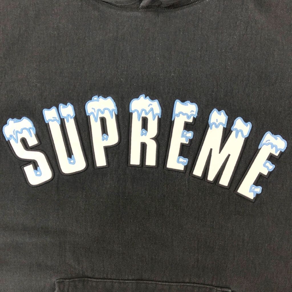 カナダ製 Supreme シュプリーム 20AW Icy Arc ロゴ スウェットパーカー