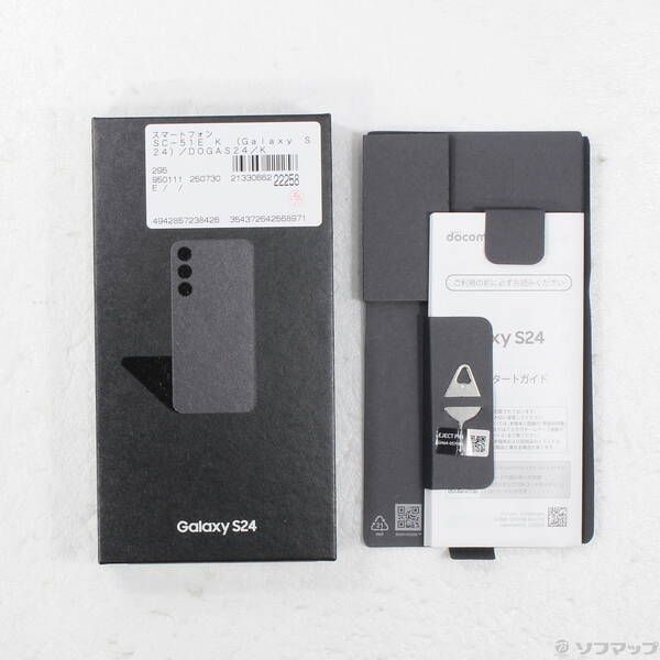 中古品〕 Galaxy S24 256GB オニキスブラック SC-51E docomo SIMフリー