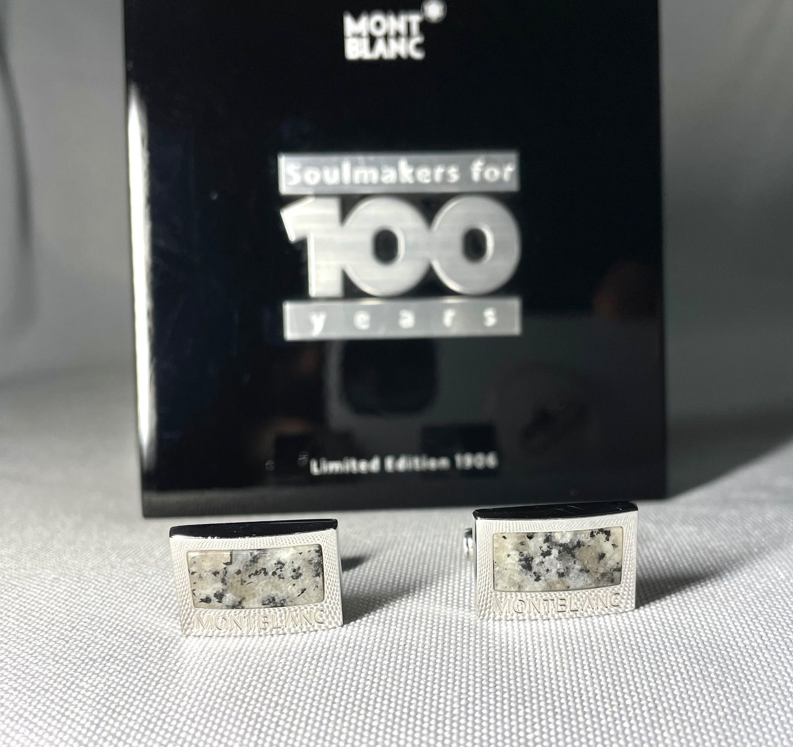 美品 [創業100周年限定モデル] MONTBLANC モンブラン ロゴ＆マーブル