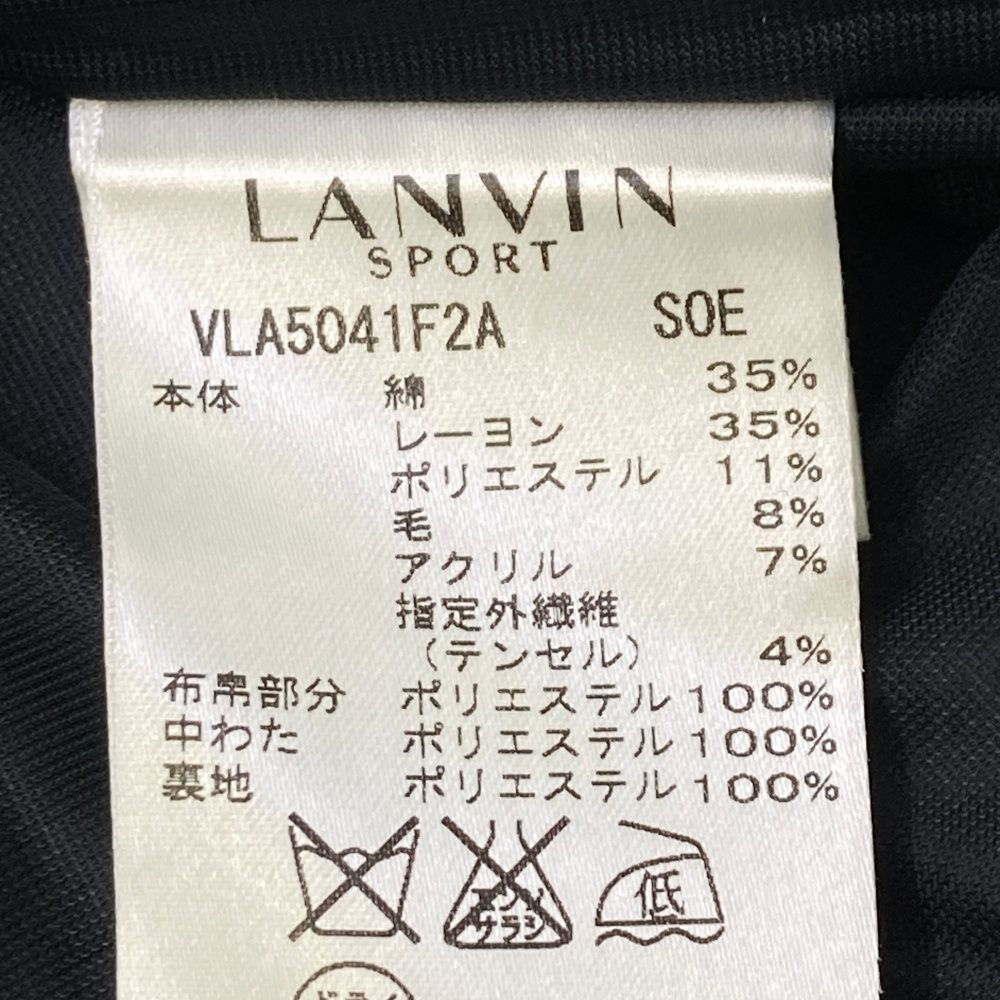サイズ：38 LANVIN SPORT ランバン スポール 中綿切替 半袖 ニット